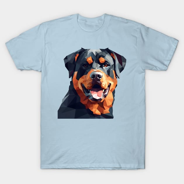 Rottweiler Minimalist design Rottweiler Lover T Shirt